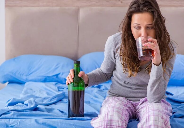 Alkoholismoaren bigarren etapa