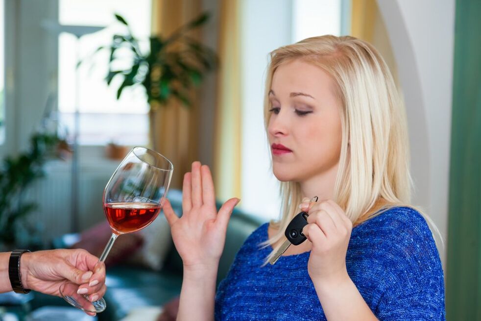 Alkoholari uko egitea